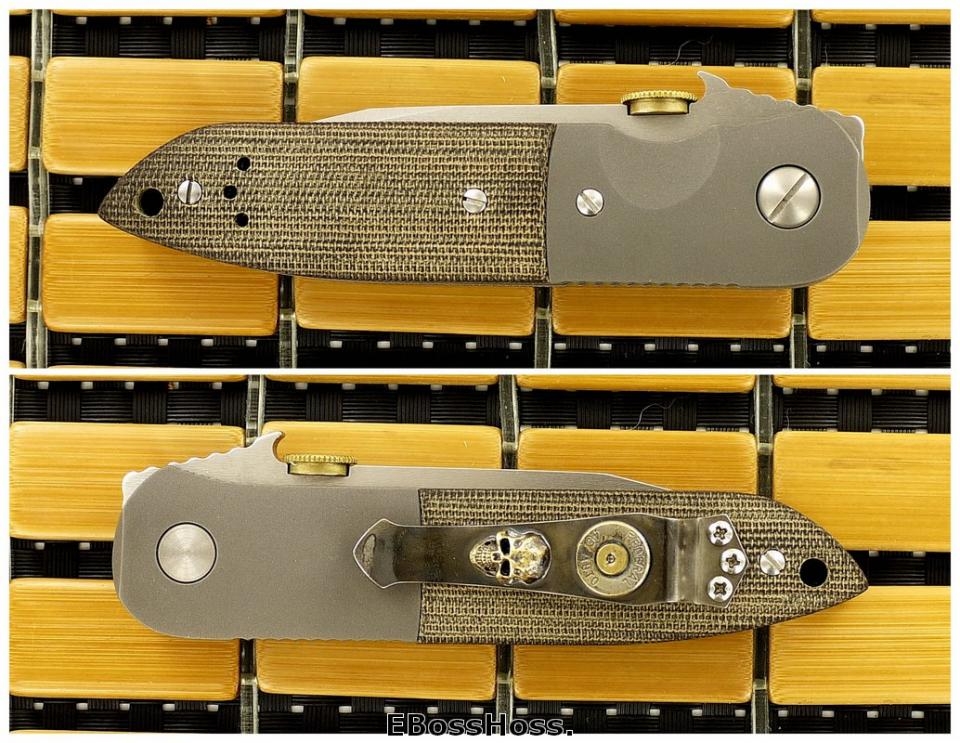 Ernie Emerson CQC-6 w/Wave & Steel Flamed